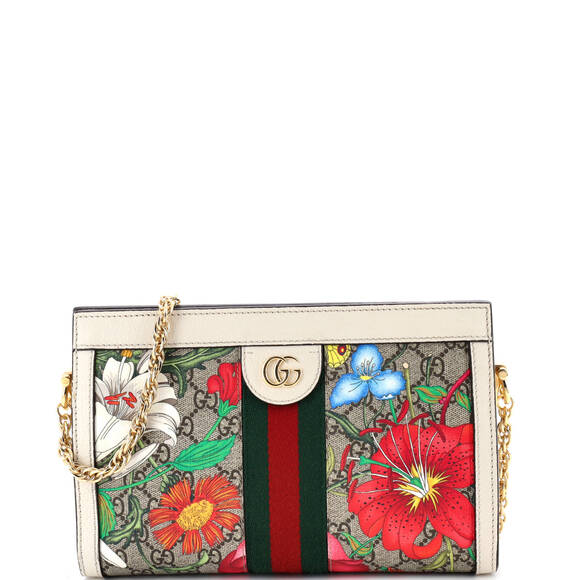 Gucci Handbags - Gucci Ophidia Chain Shoulder Bag Flora #201096G12B